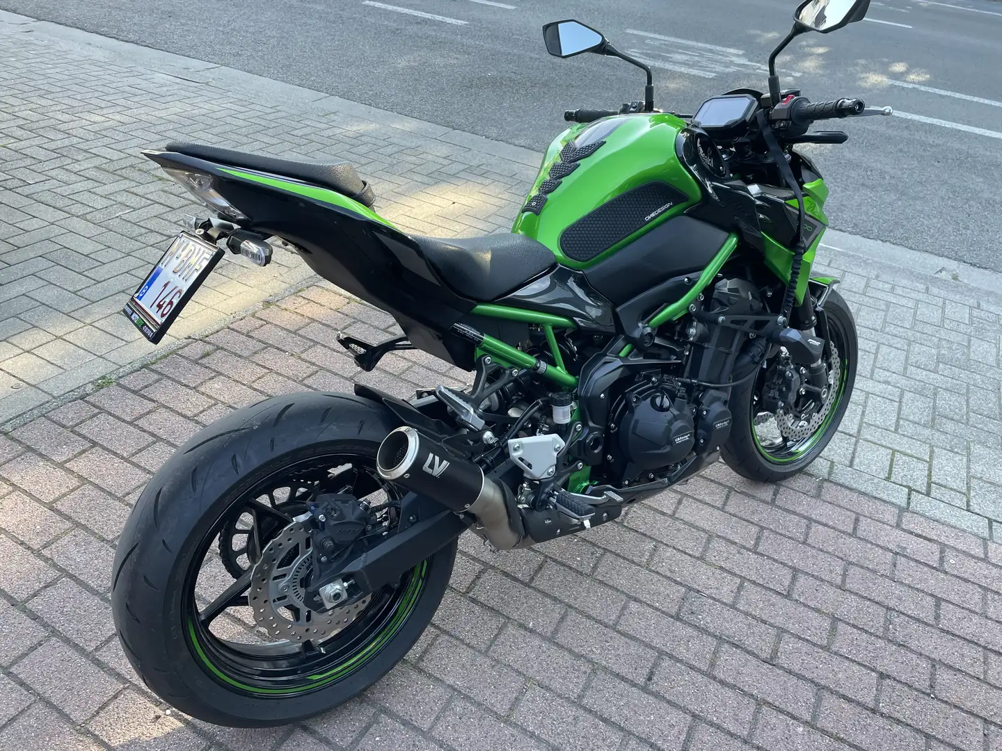 Kawasaki 900 Z KTRC, TFT, leovince Zöld - 2