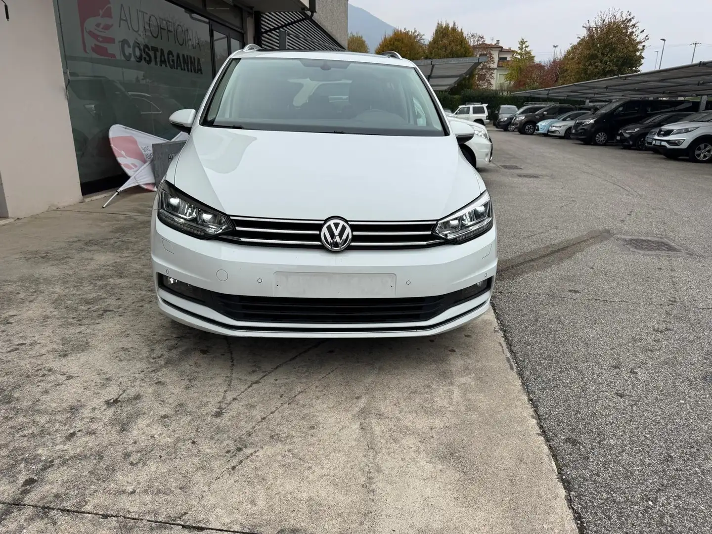 Volkswagen Touran Touran 1.6 tdi Highline 115cv dsg Bianco - 2