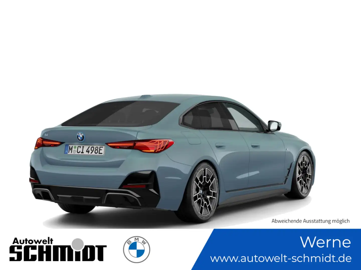 BMW i4 eDrive40 M Sportpaket + GARANTIE-bis-11.2029 Grün - 2