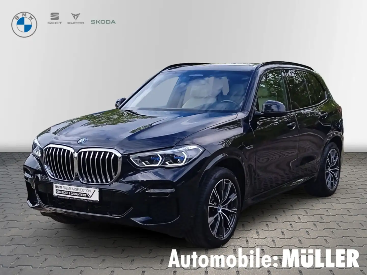 BMW X5 xDrive45e*Laser*HuD*Memory*Panorama*Klimasitz* Schwarz - 1
