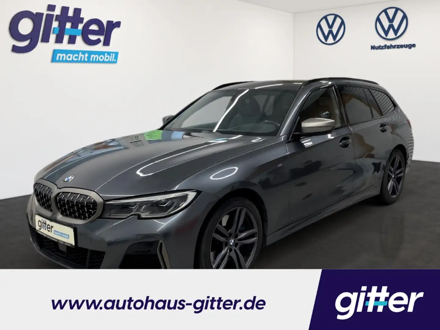 BMW 340 xDrive Touring LASER ACC HEAD UP LEDER MEMORY Spor Grau - 1