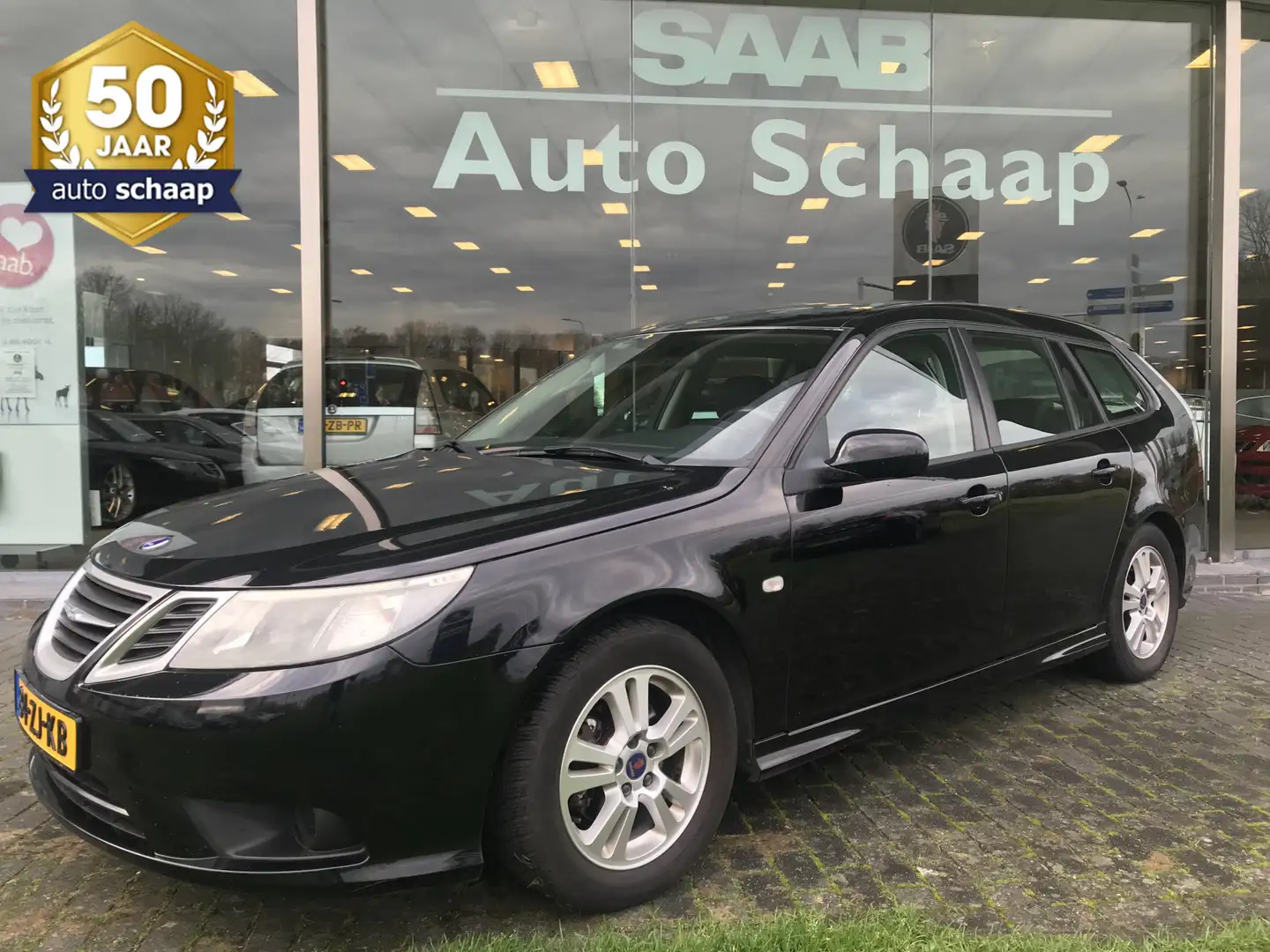 Saab 9-3 Estate 1.8t Linear | Rijklaar incl garantie | Trek Negro - 1