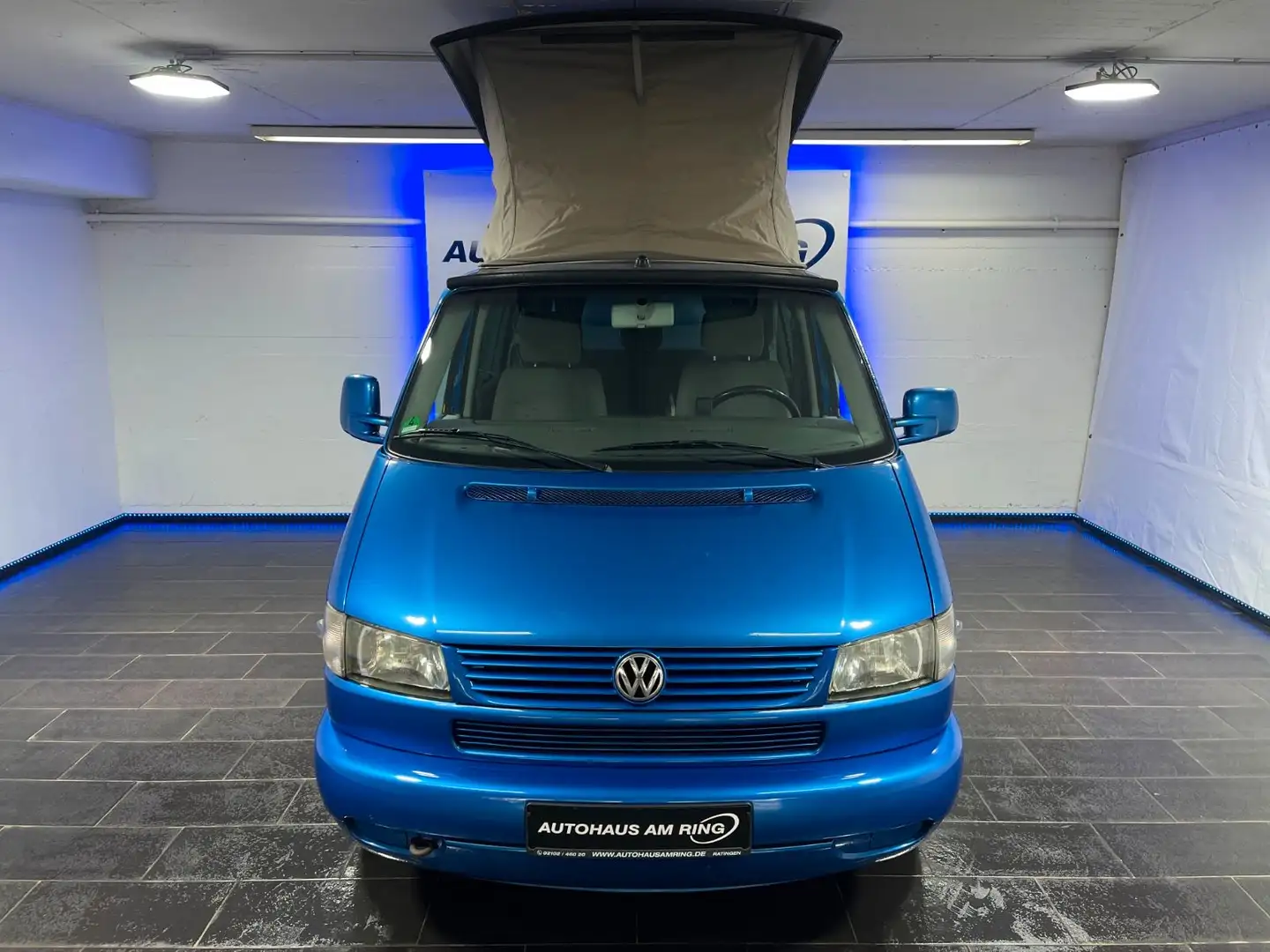 Volkswagen T4 Multivan Aufstelldach 2.8 V6 Aut. LPG NAV AHK Albastru - 2