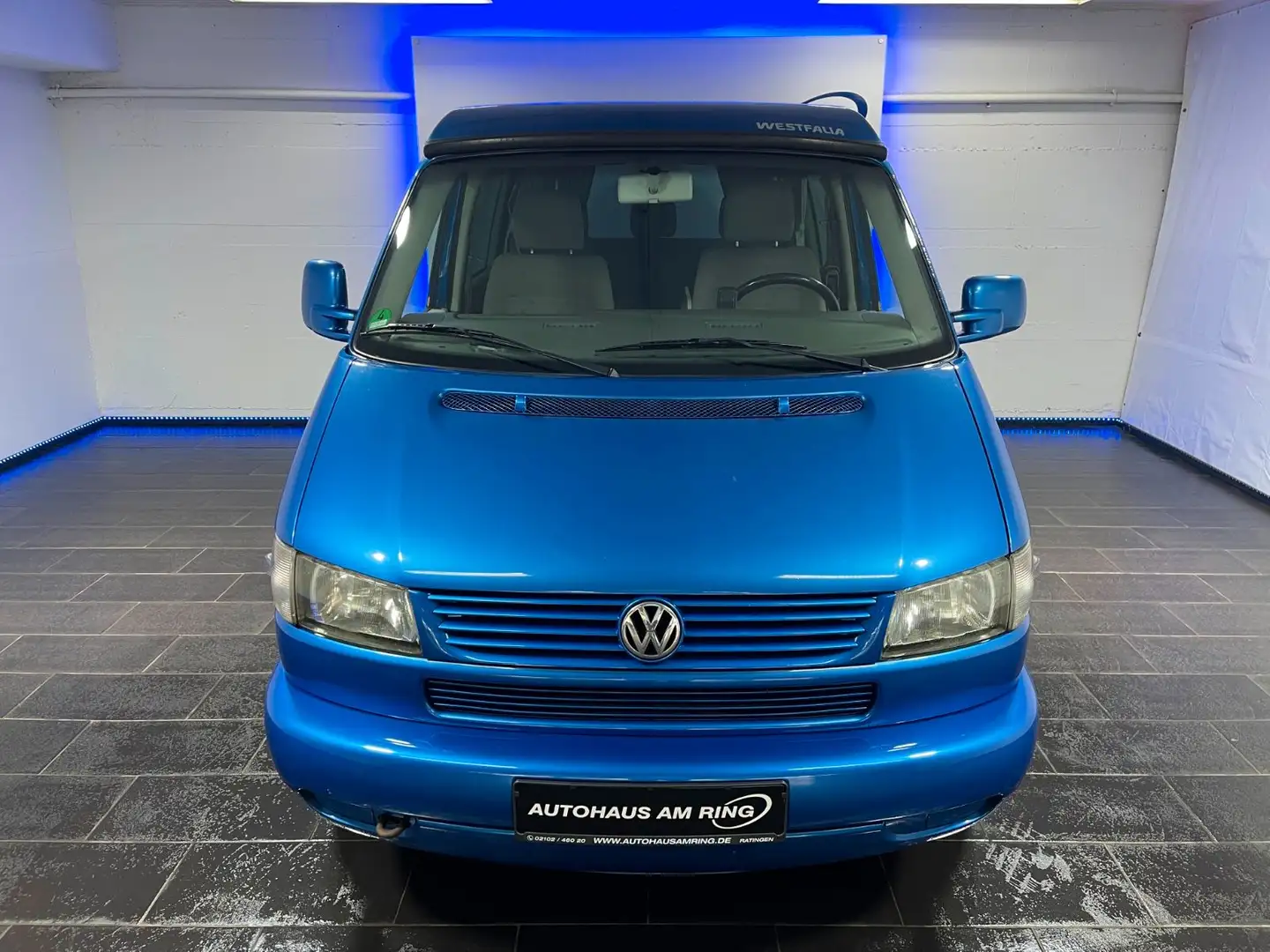Volkswagen T4 Multivan Aufstelldach 2.8 V6 Aut. LPG NAV AHK Синій - 1