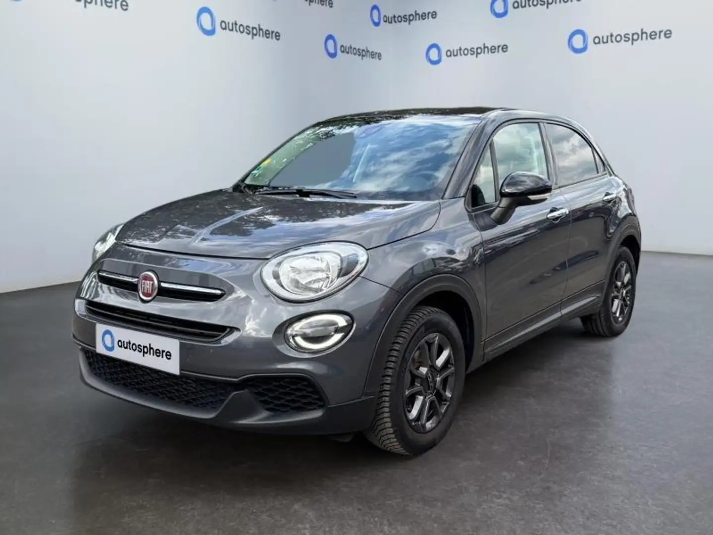 Fiat 500X Lounge*GPS*Caméra*Attelage*Ciim Zwart - 1