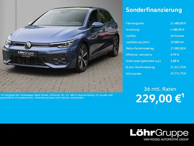 2025 Volkswagen Golf in Blue for sale