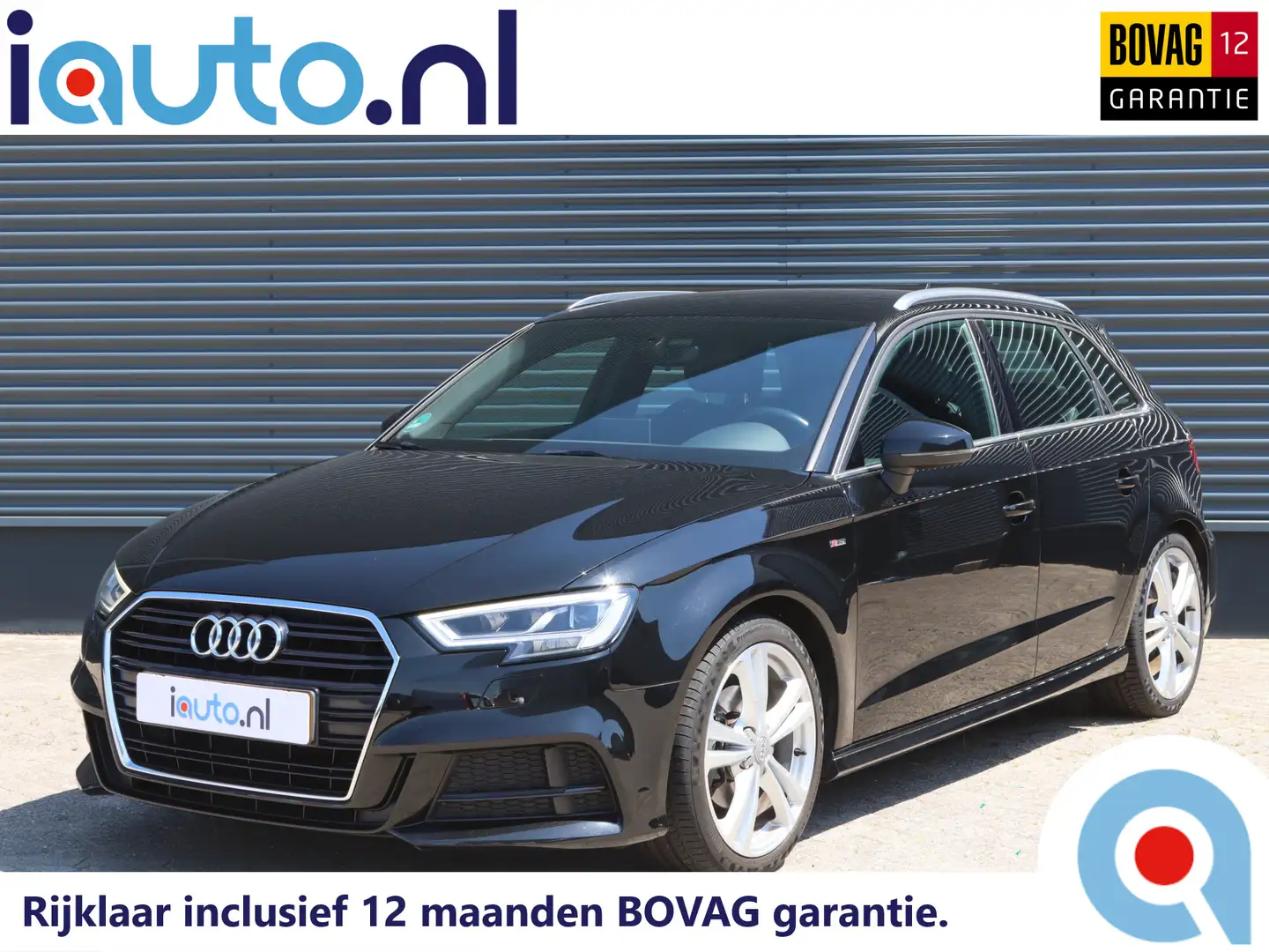 Audi A3 Sportback 35 TFSI CoD Advance Sport S-Line/Virtual Zwart - 1