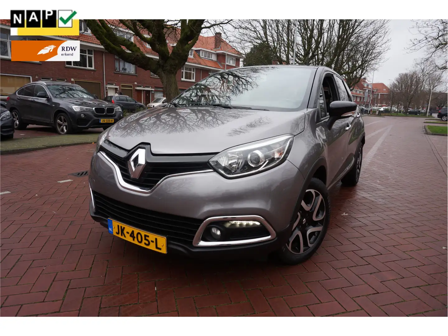 Renault Captur 0.9 TCe Dynamique NL AUTO ORG KM NAP AANTOONBAAR.. Grijs - 1