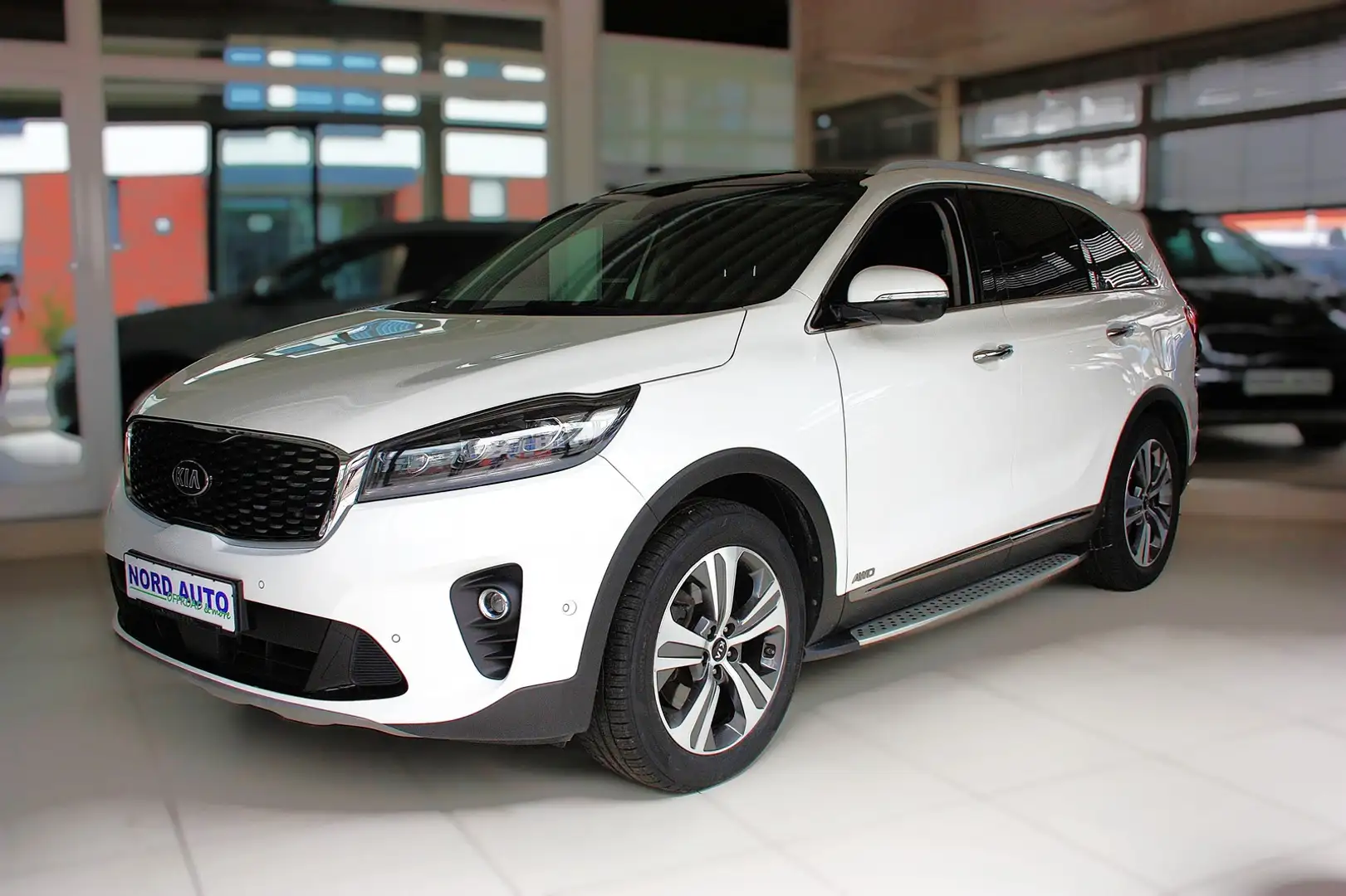 Kia Sorento 2.2 PLATINUM 4x4 Leder/Navi/Kam/Pano/Ahk Weiß - 1