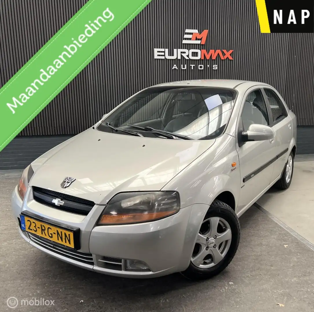 Chevrolet Kalos 1.4 Style Airco - NAP - Inruil Auto - Airco Grau - 1