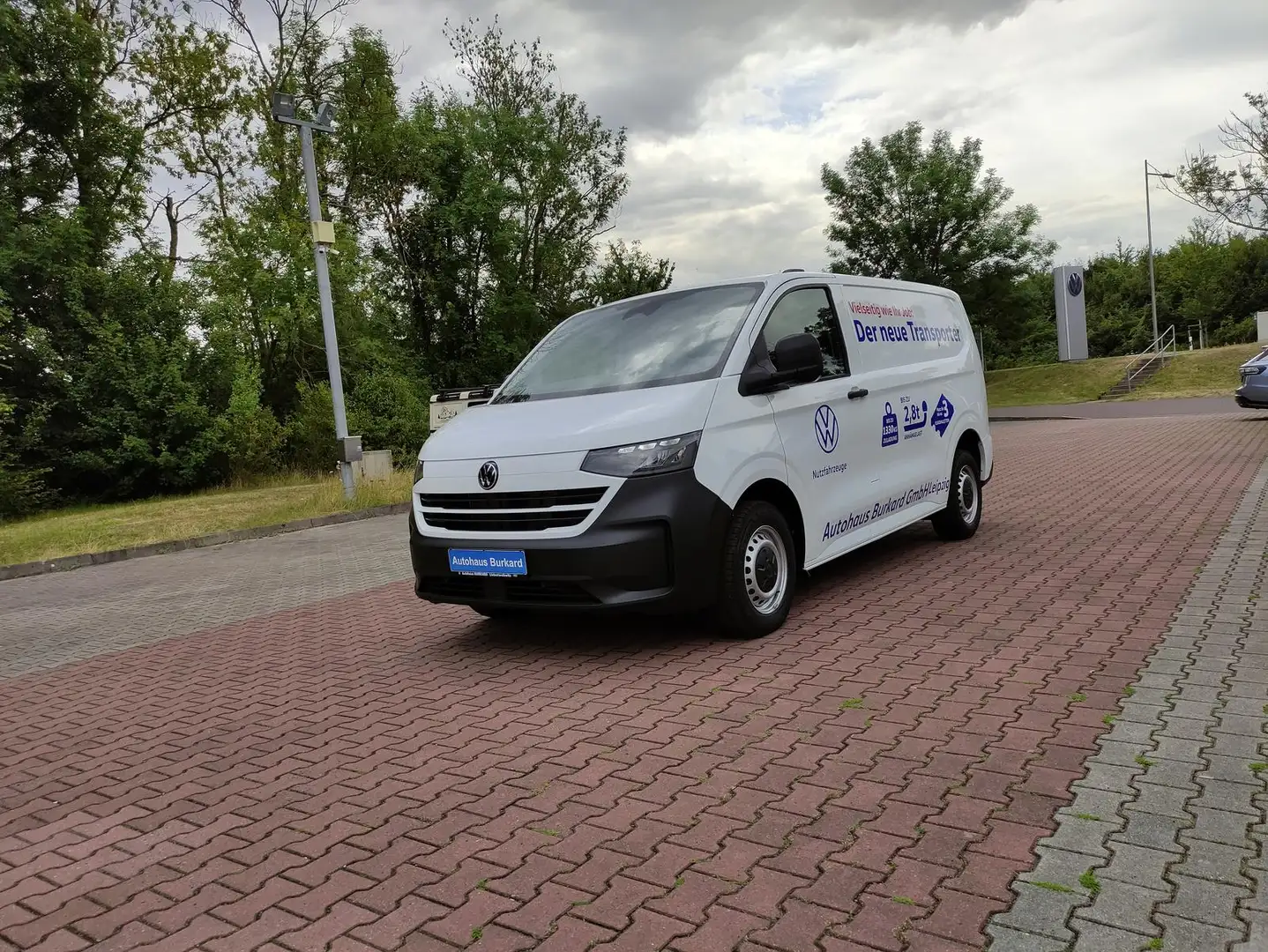 Volkswagen T7 Transporter Transporter Kasten 2.0 TDI+110Ps+AHZV+RFK+LED+ Fehér - 1