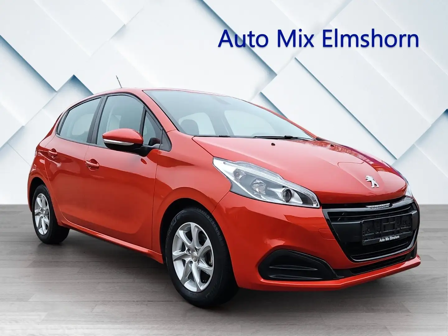 Peugeot 208 Active Klima Sitzheizung Tempomat Tüv Neu Orange - 1