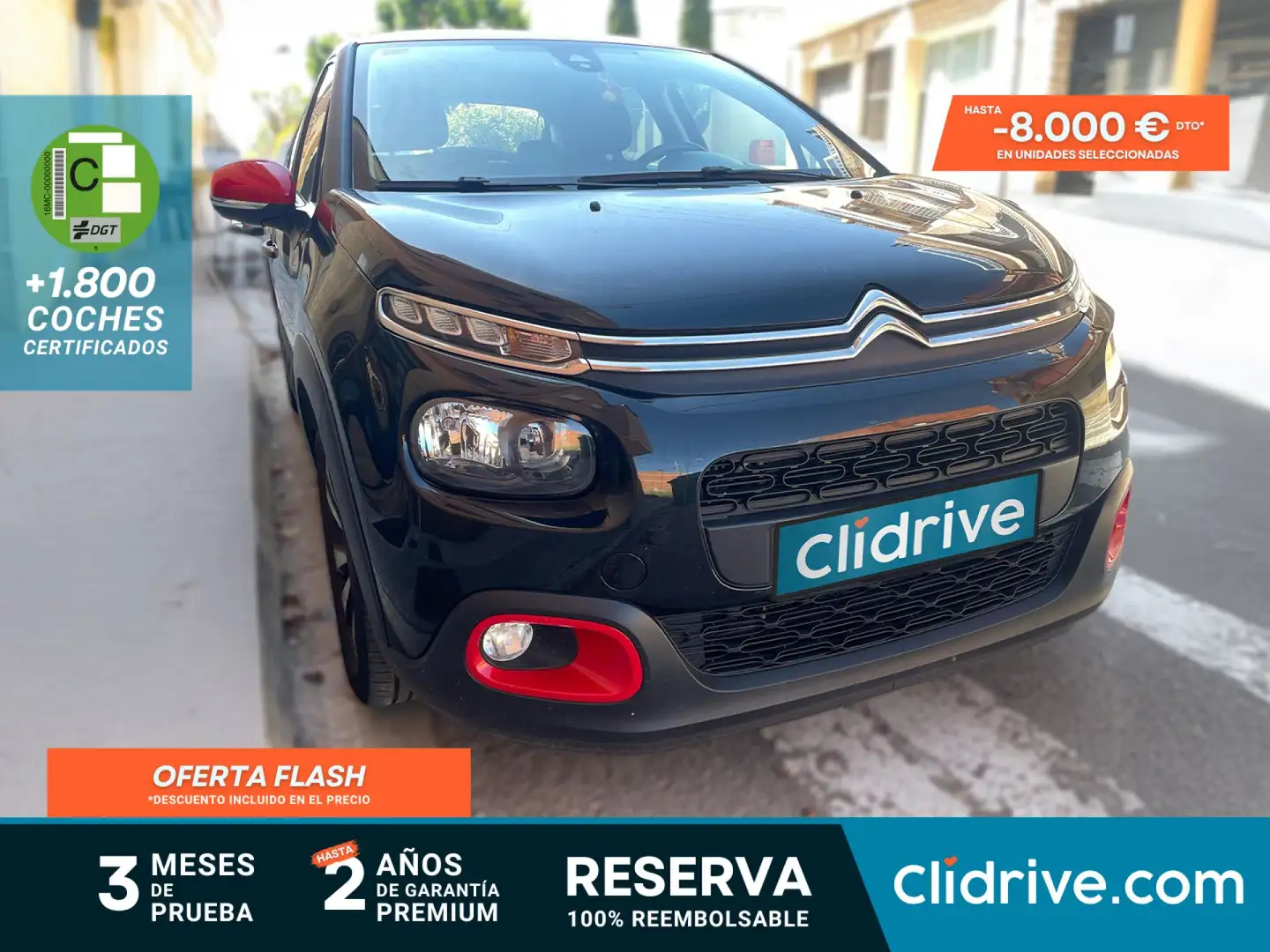 Citroen C3 1.2 PureTech S&S Shine 110 Rojo - 1