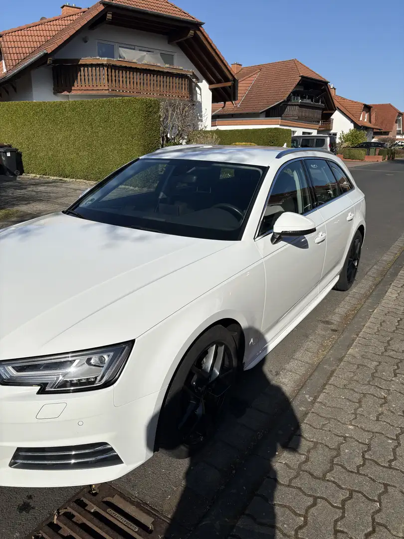 Audi A4 Avant 2.0 TDI S tronic quattro Weiß - 2