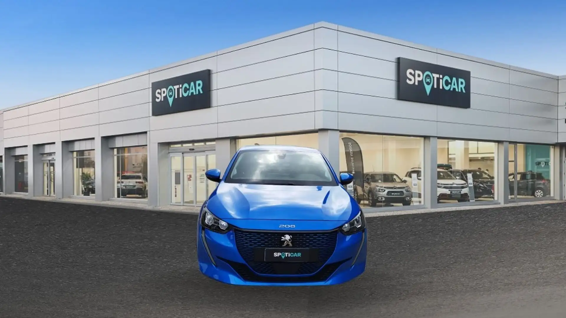 Peugeot 208 motore elettrico 136 CV 5 porte Allure Pack Blu/Azzurro - 2