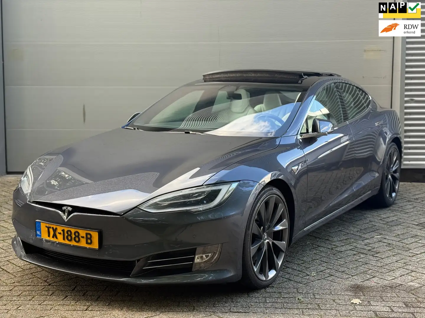Tesla Model S 100D AWD Dual l Pano l Autopilot l Camera l Turbin Gris - 1