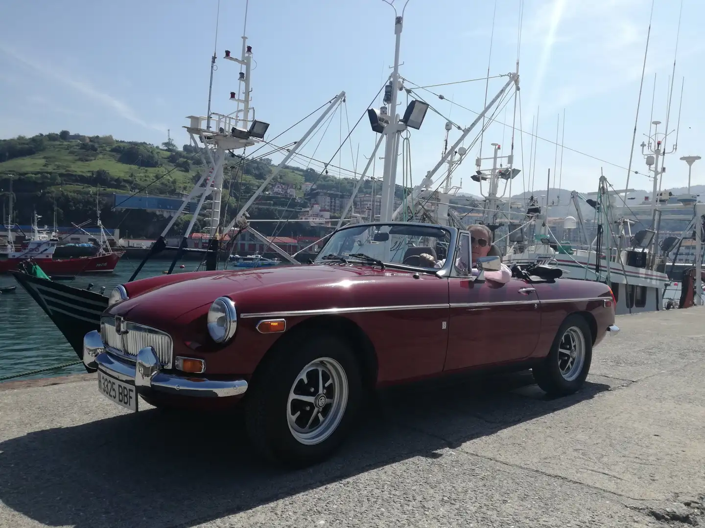 MG MGB Roadster Fioletowy - 2