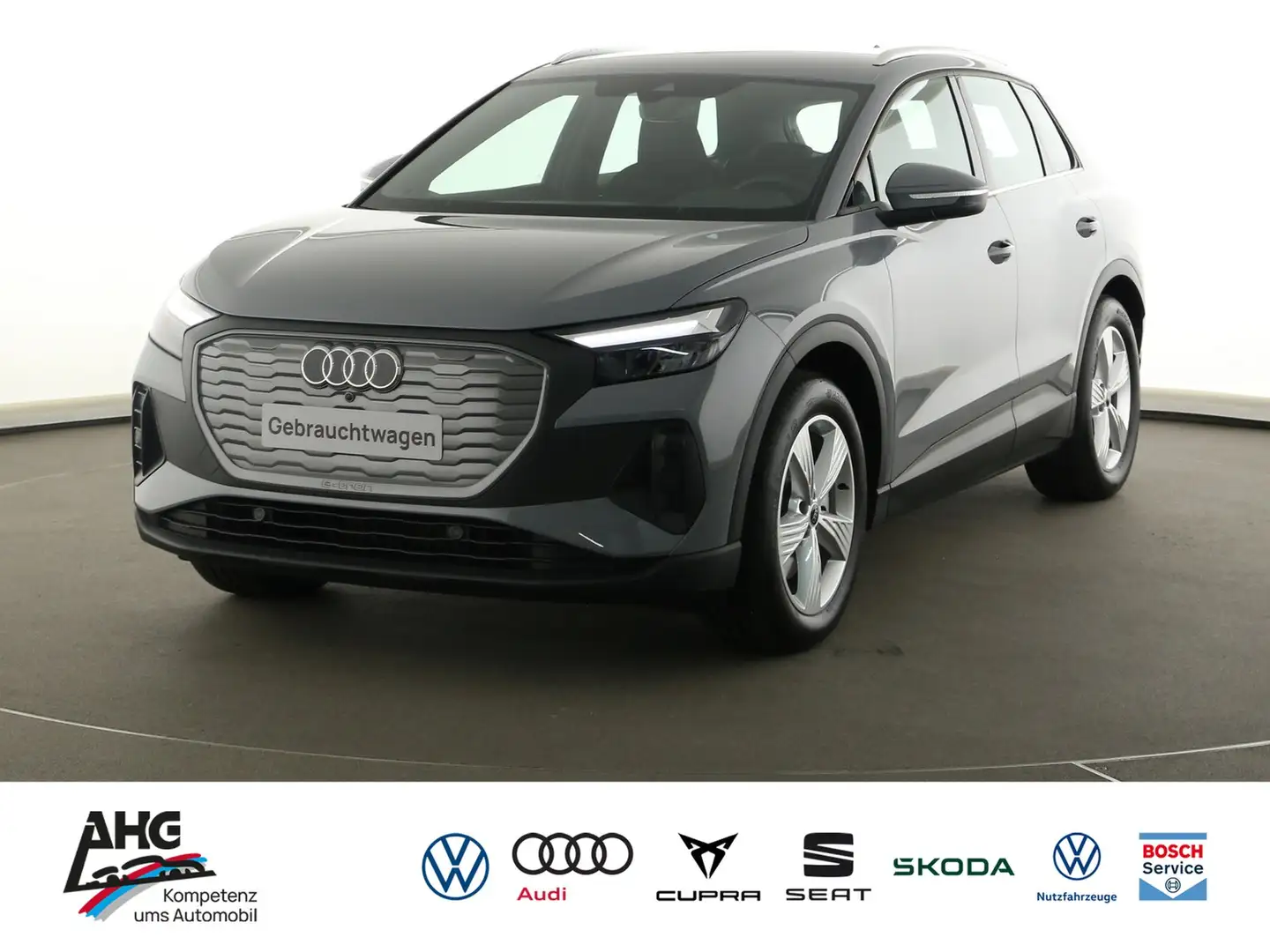Audi Q4 e-tron 40 Gris - 1