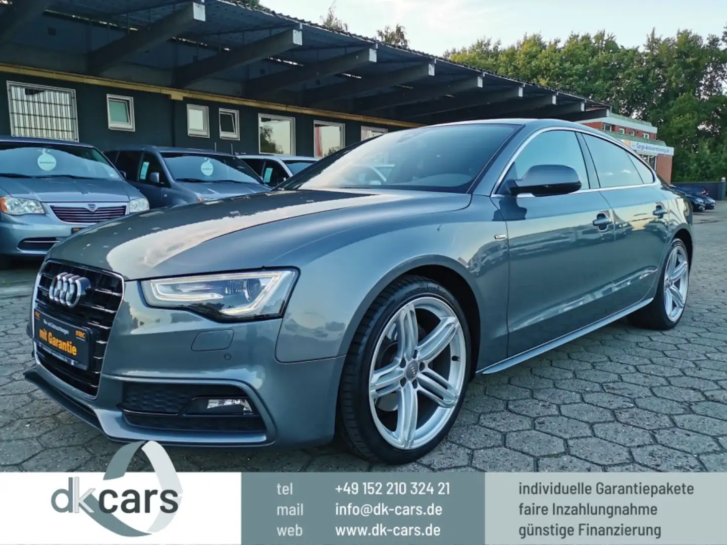 Audi A5 Sportback 3.0 TDI quattro S-line ACC AHK Grau - 1