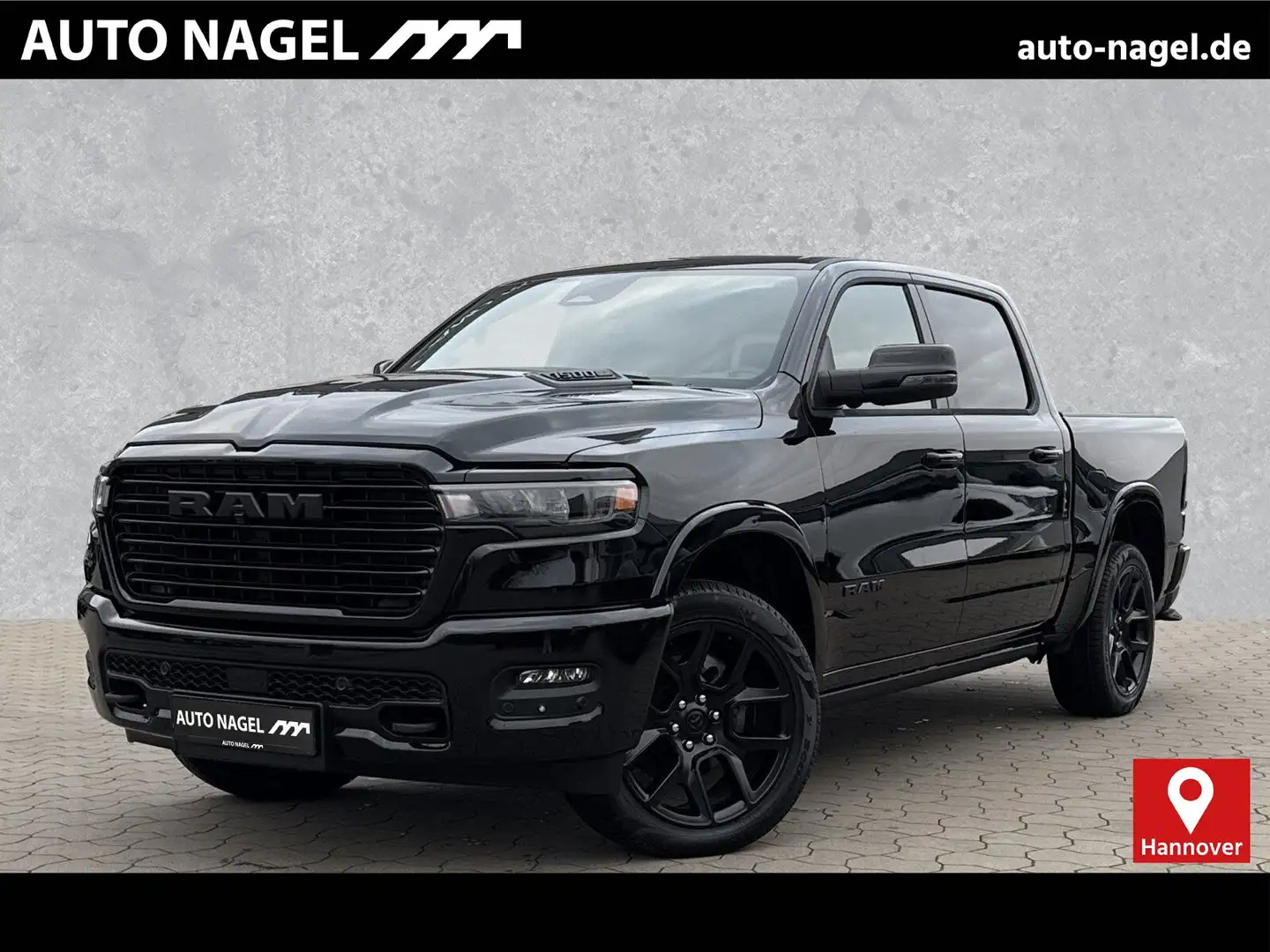 Dodge RAM RAM 1500 Laramie Sport MY25 Night-Pa. Pano Luftf Schwarz - 1