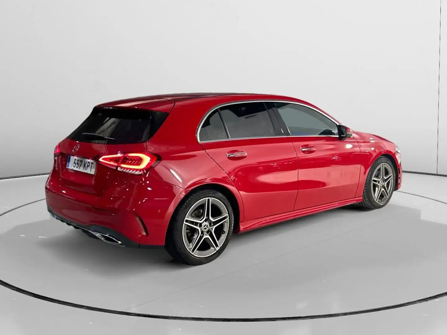 Mercedes-Benz A 180 180d 7G-DCT Rojo - 2