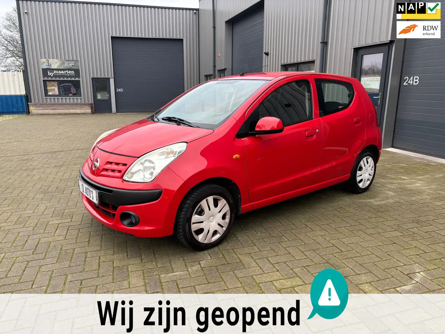 Nissan Pixo 1.0 Acenta TOP OCCASION NIEUW BINNEN Rot - 1