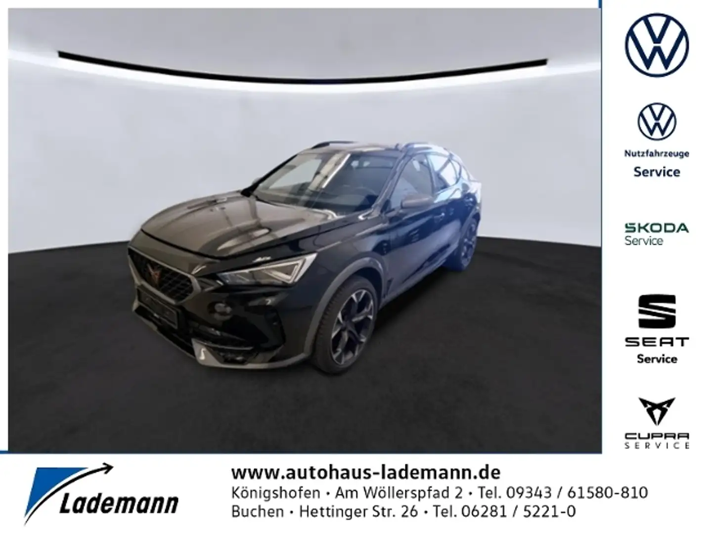 CUPRA Formentor VZ 2.0 TSI 4Drive LED+NAVI+RFK+ACC+SHZ Schwarz - 1