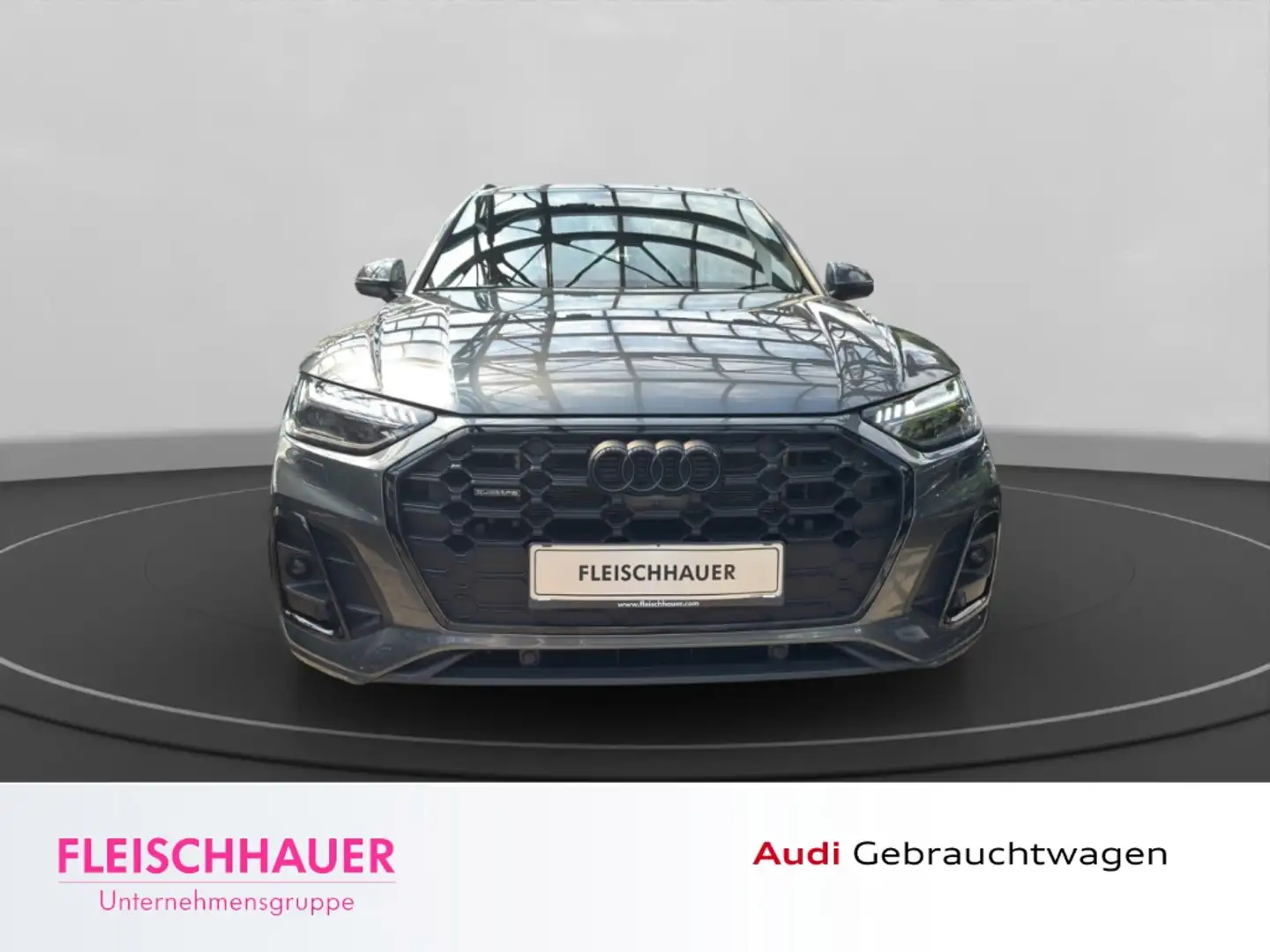 Audi Q5 55 TFSI e quattro S line Luftfederung  AHK Pano Na Grau - 2