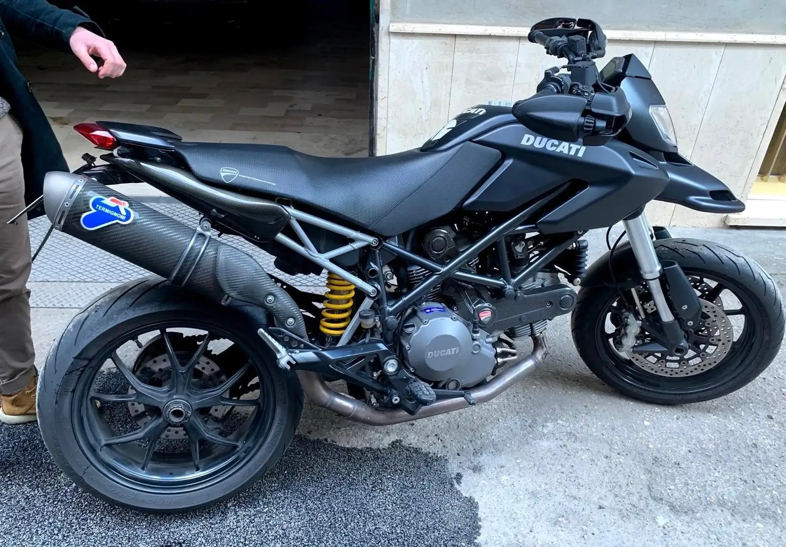 Ducati Hypermotard 796 Ducati Hypermotard 2012 Zwart - 2