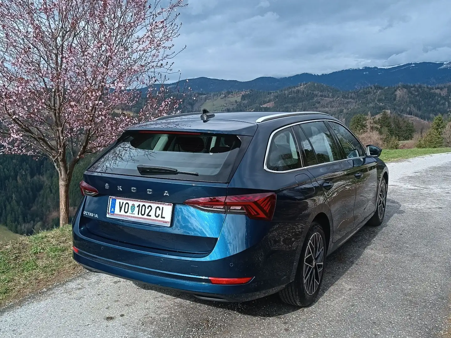 Skoda Octavia 2.0 TDI DSG First Edition Blau - 2