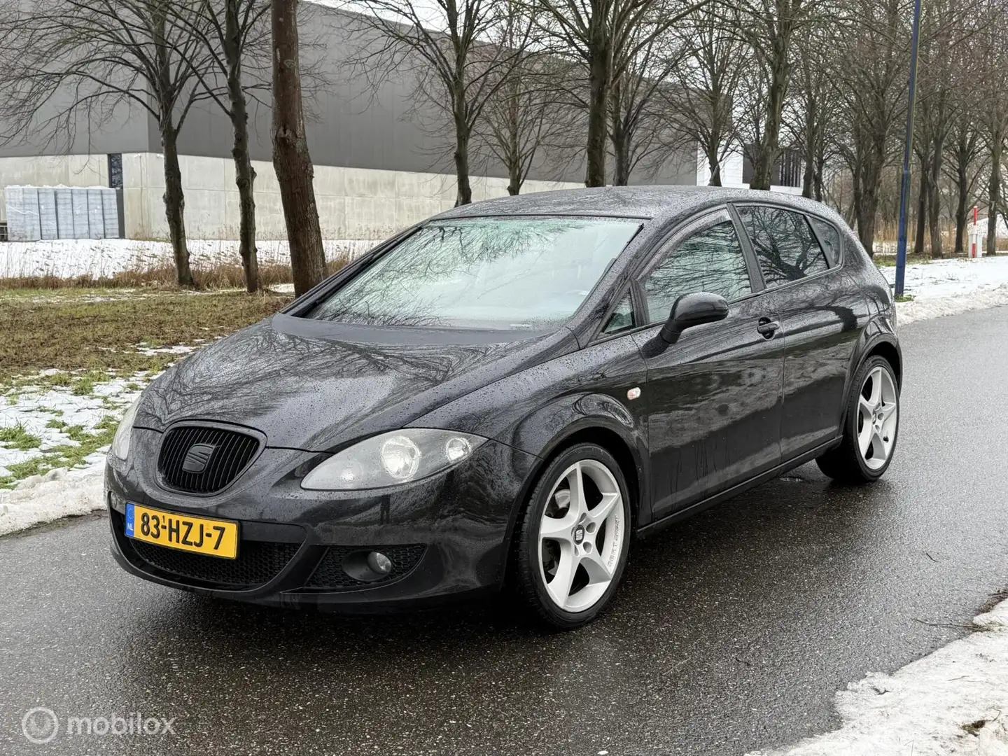 SEAT Leon 1.4 TSI Active Style*NEW APK 12/26*SCHERM*AIRCO Schwarz - 1