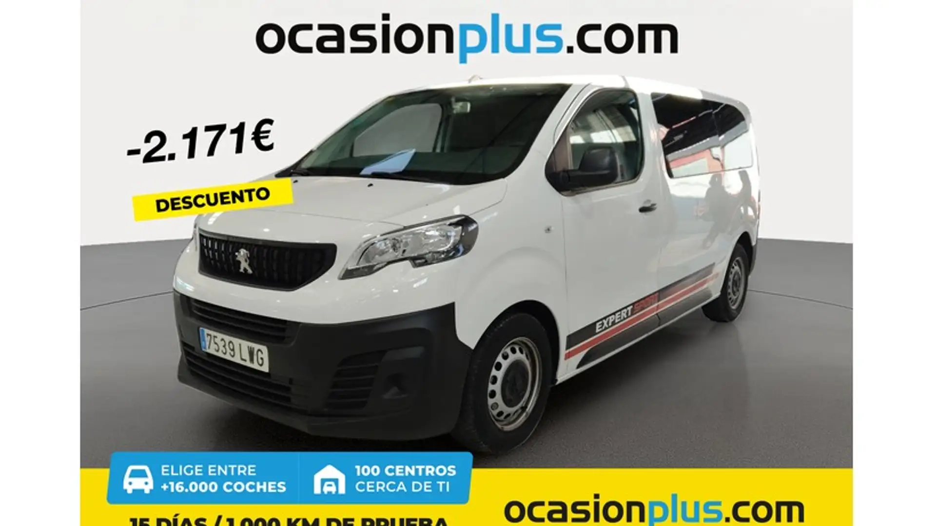 Peugeot Expert Combi Standard 1.5BlueHDi S&S 120 Blanc - 1