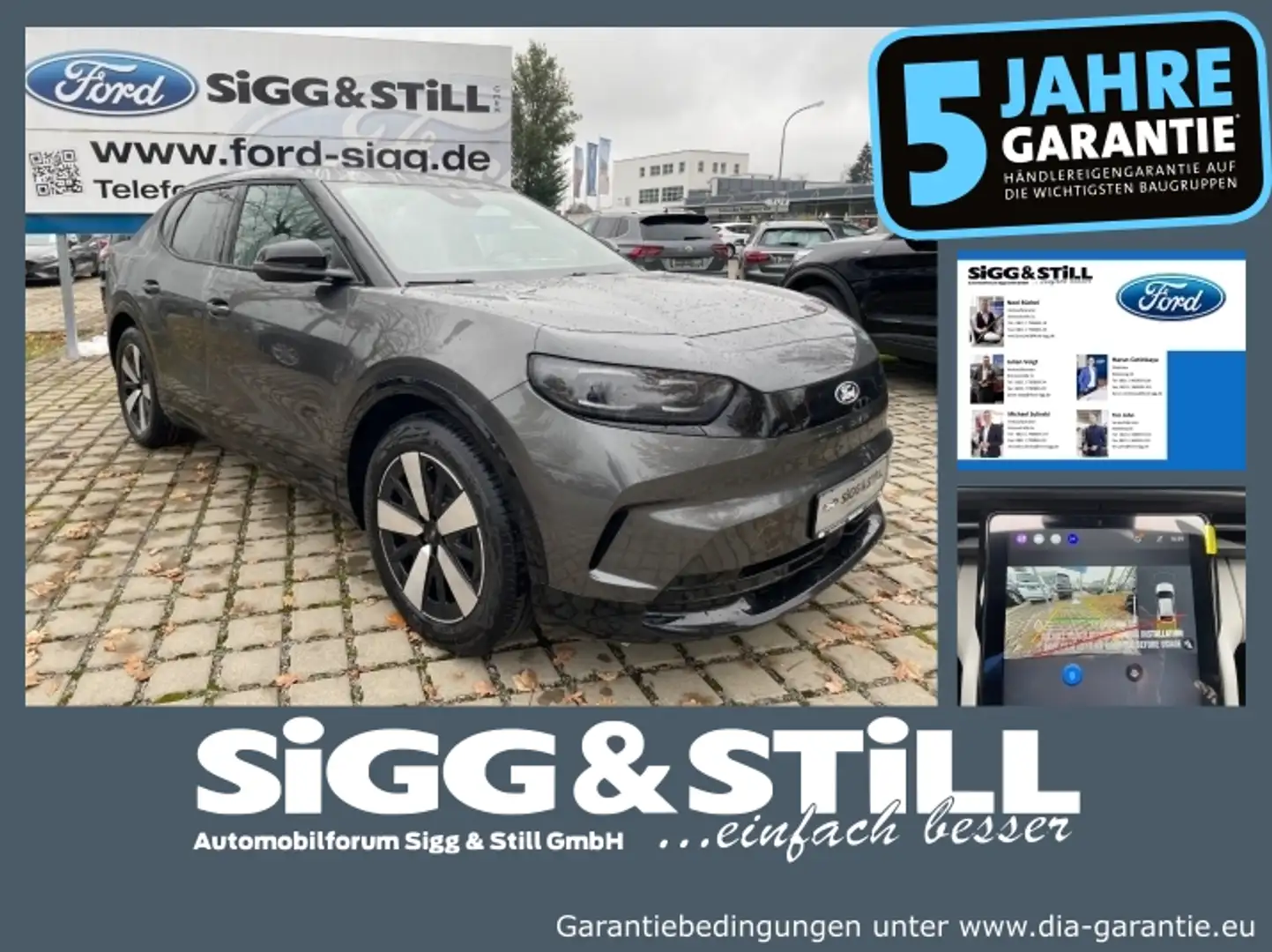 Ford Capri ELEKTRO Extended Range RWD NAVI*360°*IACC Grau - 1