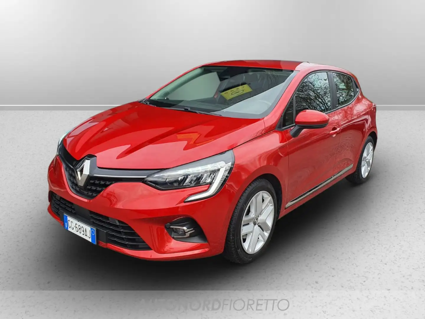 Renault Clio 1.6 e-tech hybrid zen 140cv auto my21 Rosso - 1