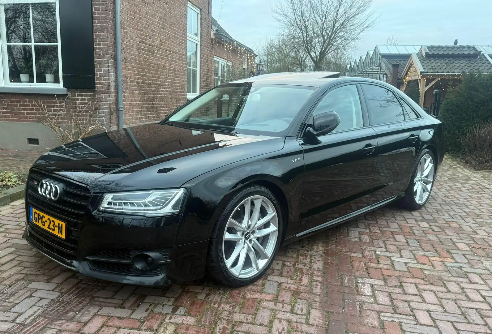 Audi A8 4.0 TFSI S8 plus quattro Pro Line+ Nieuwstaat!! HU Noir - 1