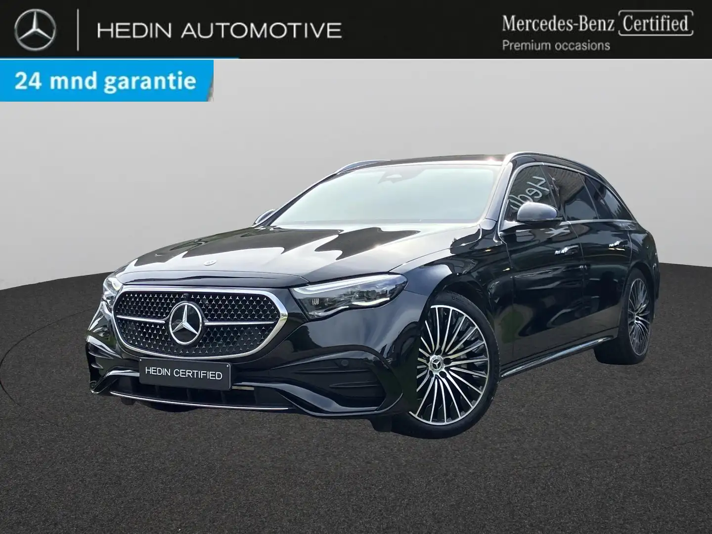 Mercedes-Benz E 300 e Break AMG Line | Distronic | Memory Zetels | 360 Zwart - 1
