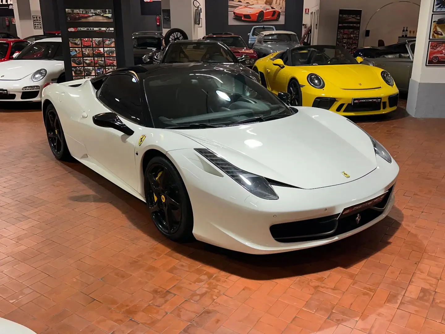Ferrari 458 Italia DCT - CARBOCERAMICA-CARBONIO LED-TAGLIANDI Bílá - 1