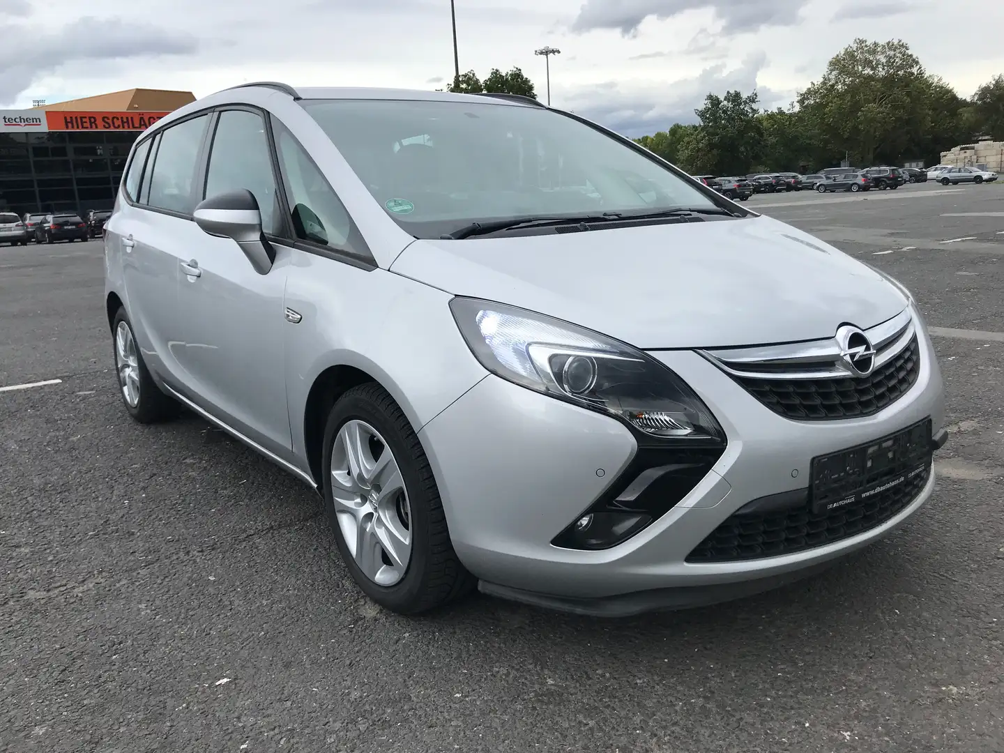 Opel Zafira Tourer KlimAut NAVI St/Stop SitzH 2xPDC StKetNeu SR WR SB Argent - 2