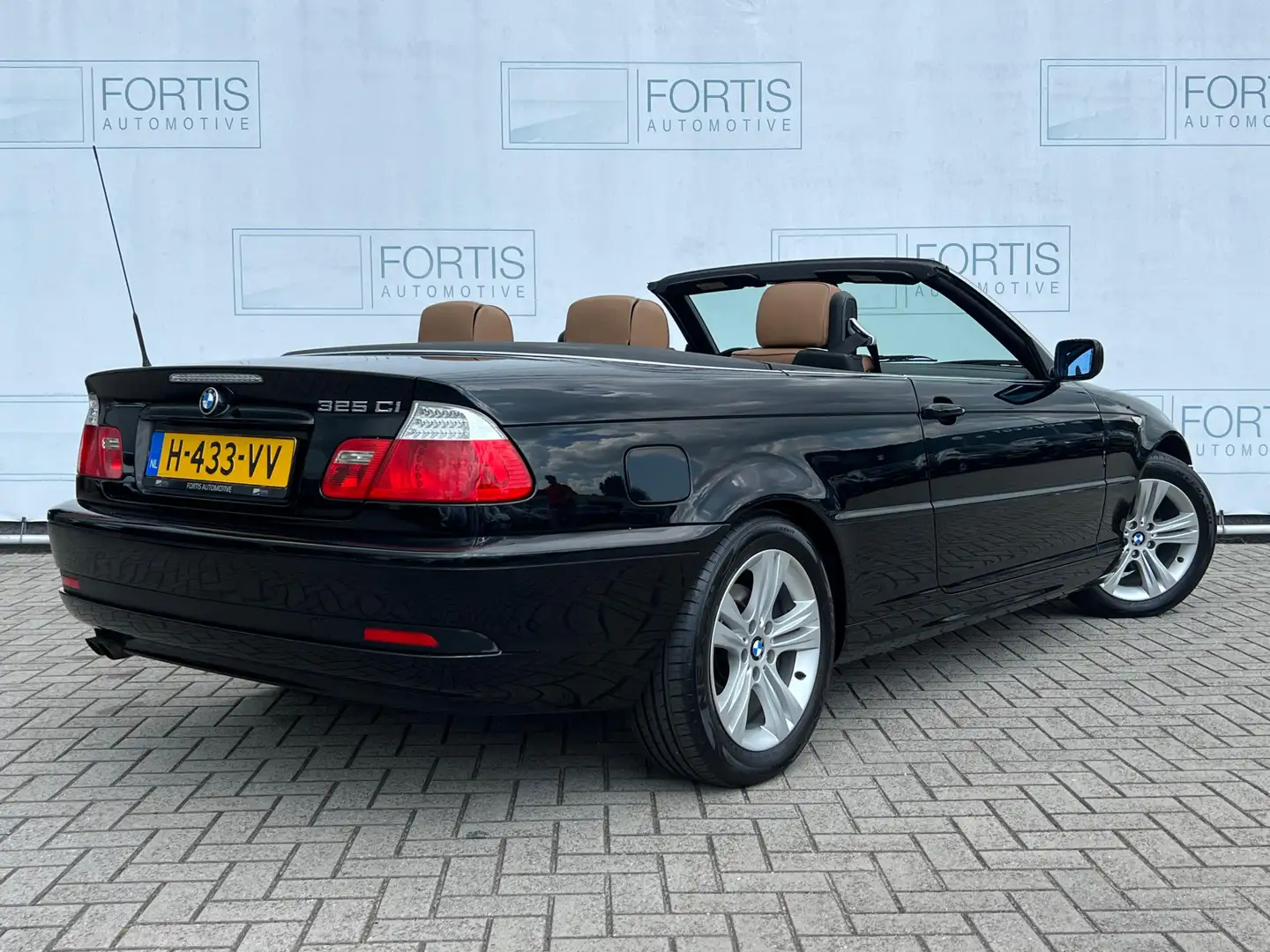 BMW 325 3-serie Cabrio 325Ci Special Executive UNIEKE STAA Zwart - 2