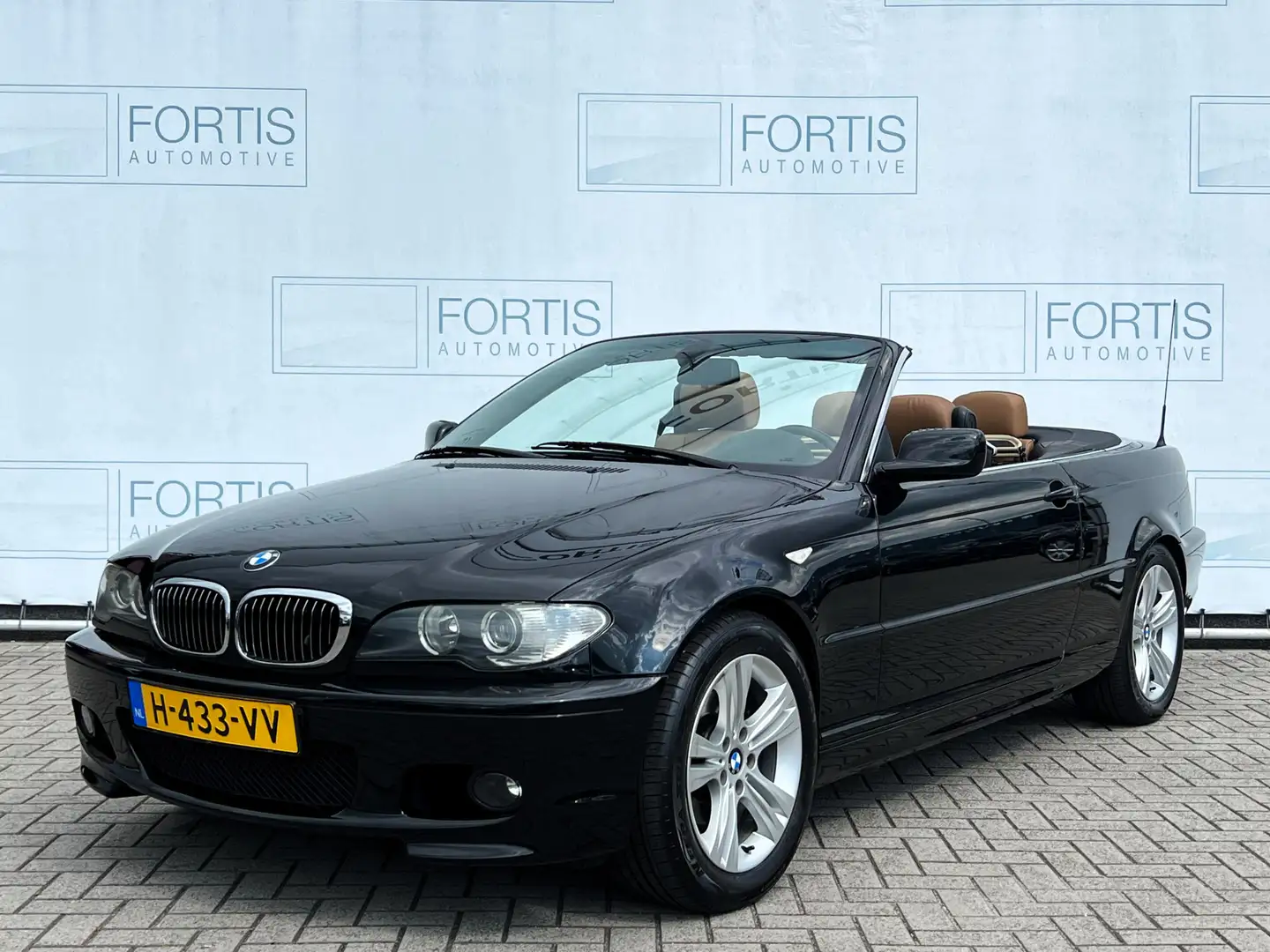 BMW 325 3-serie Cabrio 325Ci Special Executive UNIEKE STAA Zwart - 1