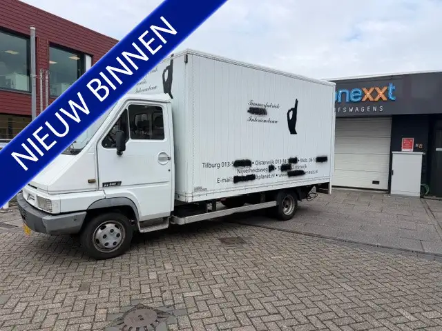 Renault Master B 120-35 D lang ALU LAADBAK MET 750 KG KLEP I DUBB