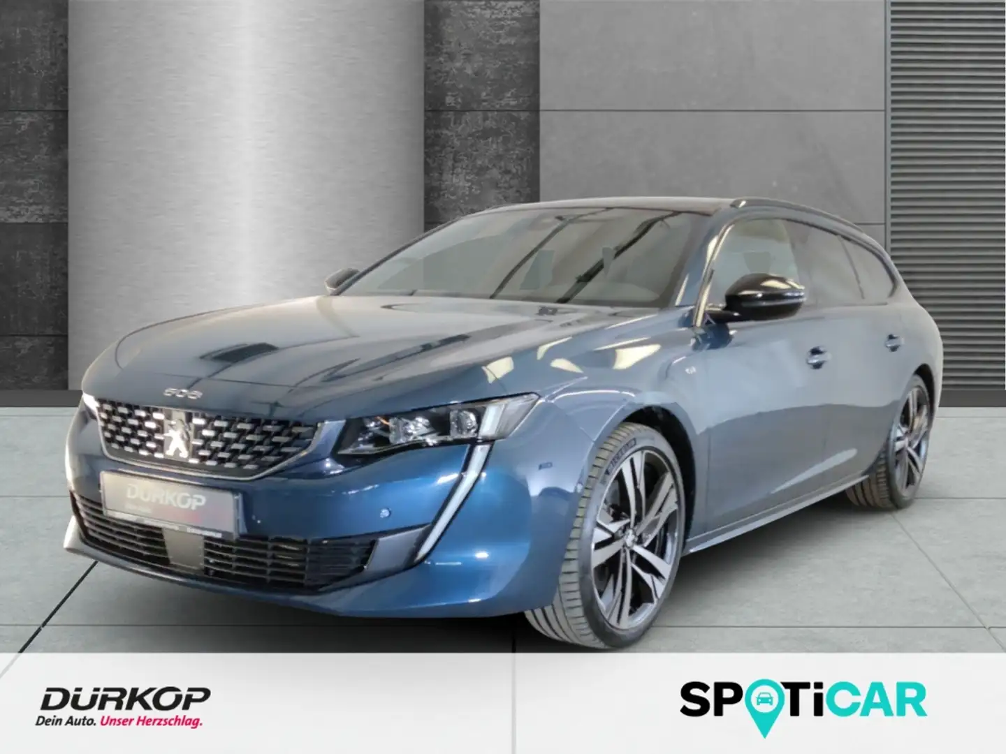 Peugeot 508 SW GT Pack PureTech Automatik Elektrisches Panoram Bleu - 1