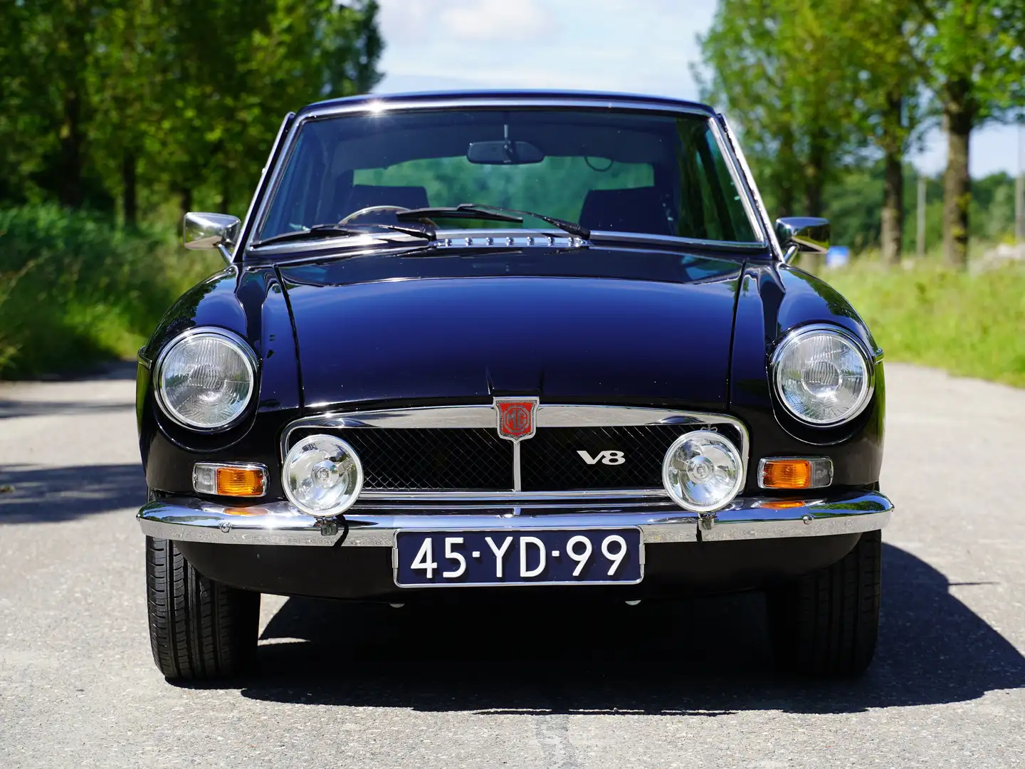 MG MGB MGB GT V8 Factory original V8! Fekete - 2