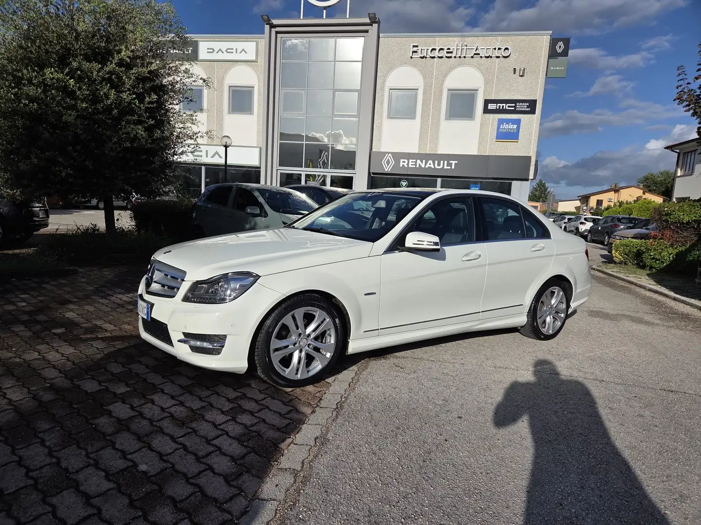 Mercedes-Benz C 200 Berlina cdi (be) Avantgarde Blanc - 1