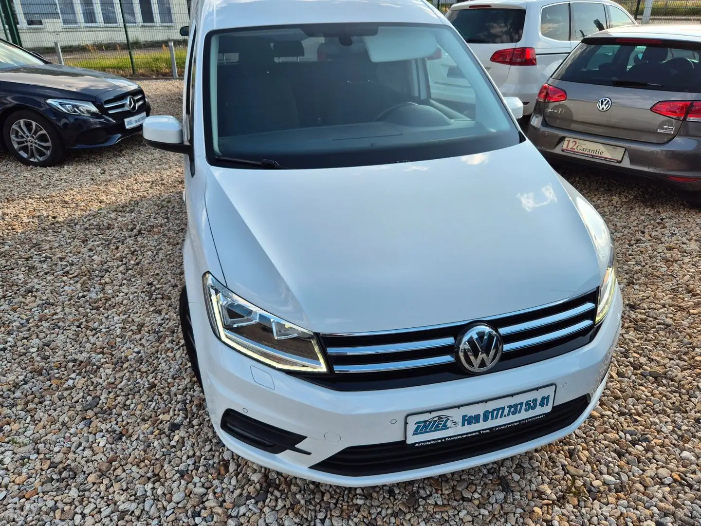 Volkswagen Caddy PKW Comfortline 5-Si Xen Kamera DAB DSG Weiß - 2