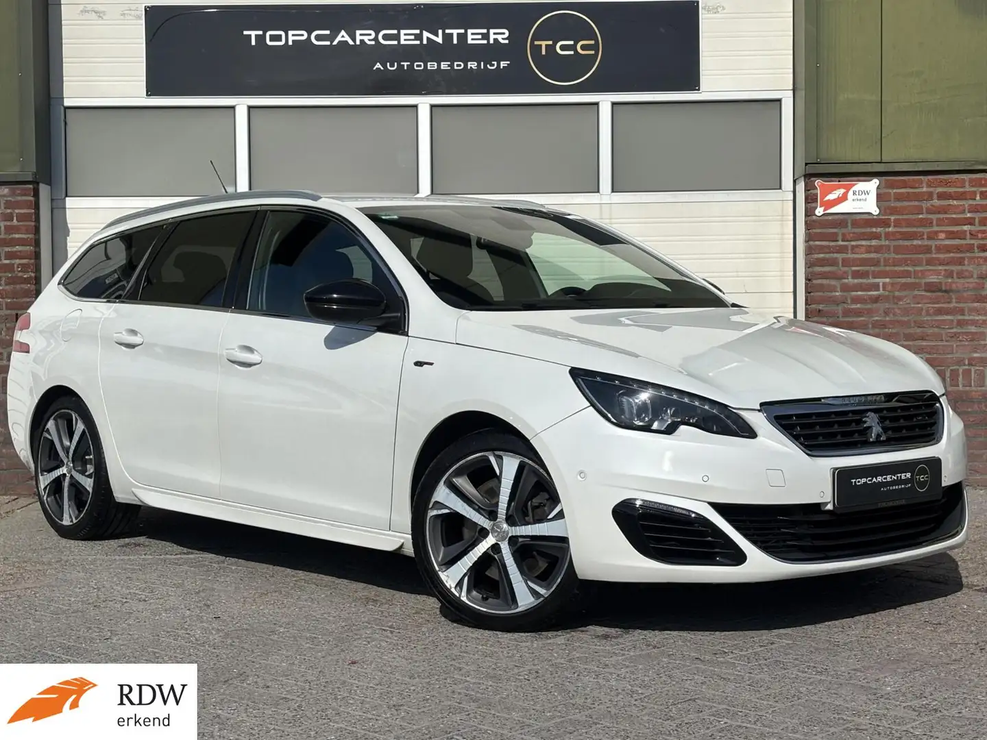 Peugeot 308 SW 1.6 e-THP GT 205/TREKH/STOELV/KEYL/PARKS/APK Blanc - 1