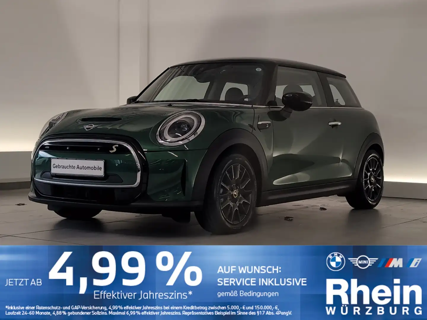 MINI Cooper SE 3-Türer CarPlay/PDC/SHZ CarPlay/PDC/SHZ Grün - 1