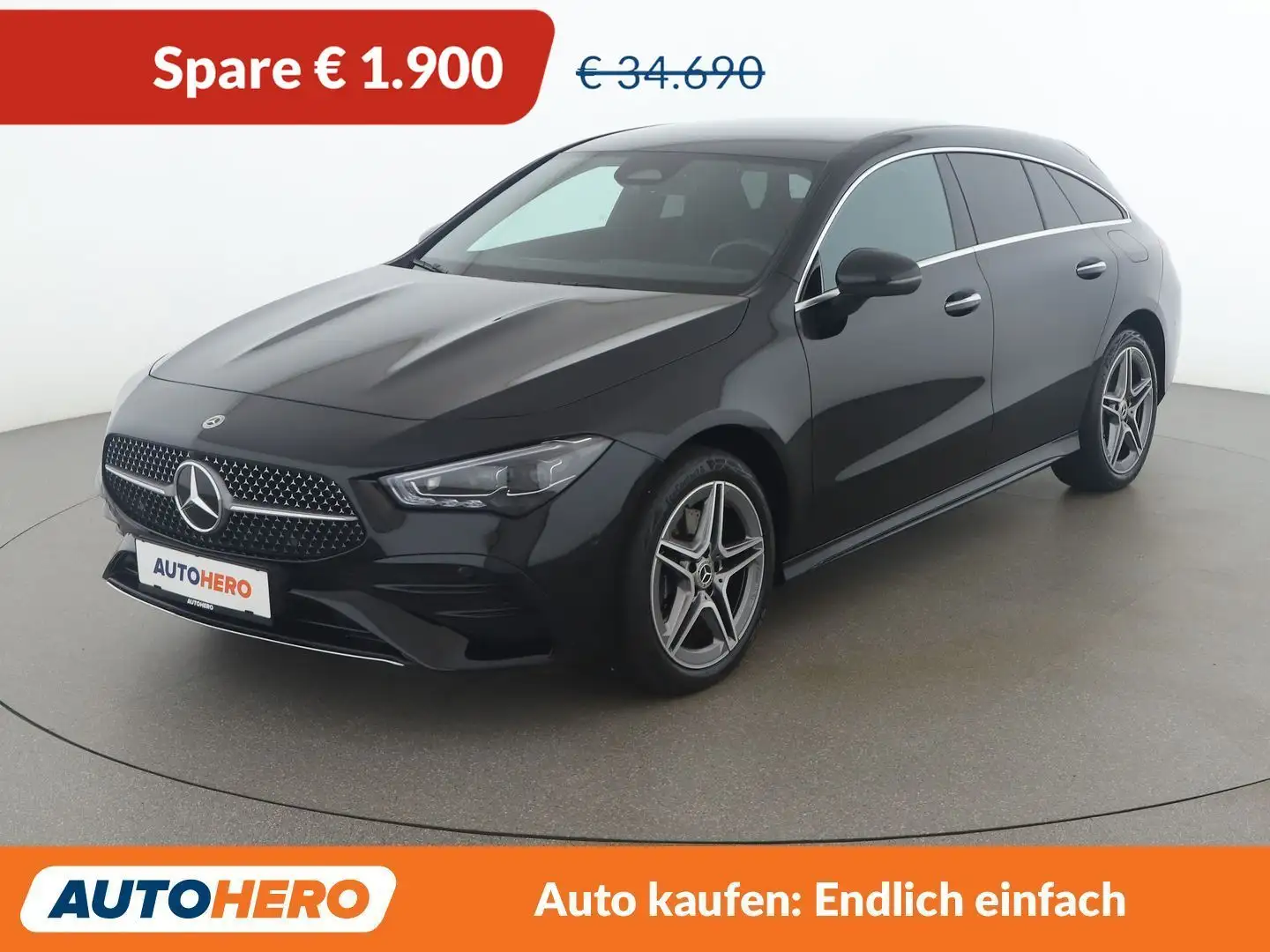 Mercedes-Benz CLA 250 CLA 250e Shooting Brake AMG Line Schwarz - 1