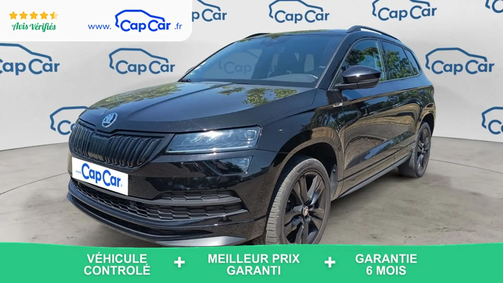 Skoda Karoq 2.0 TSI 190 Sportline - Automatique Noir - 1