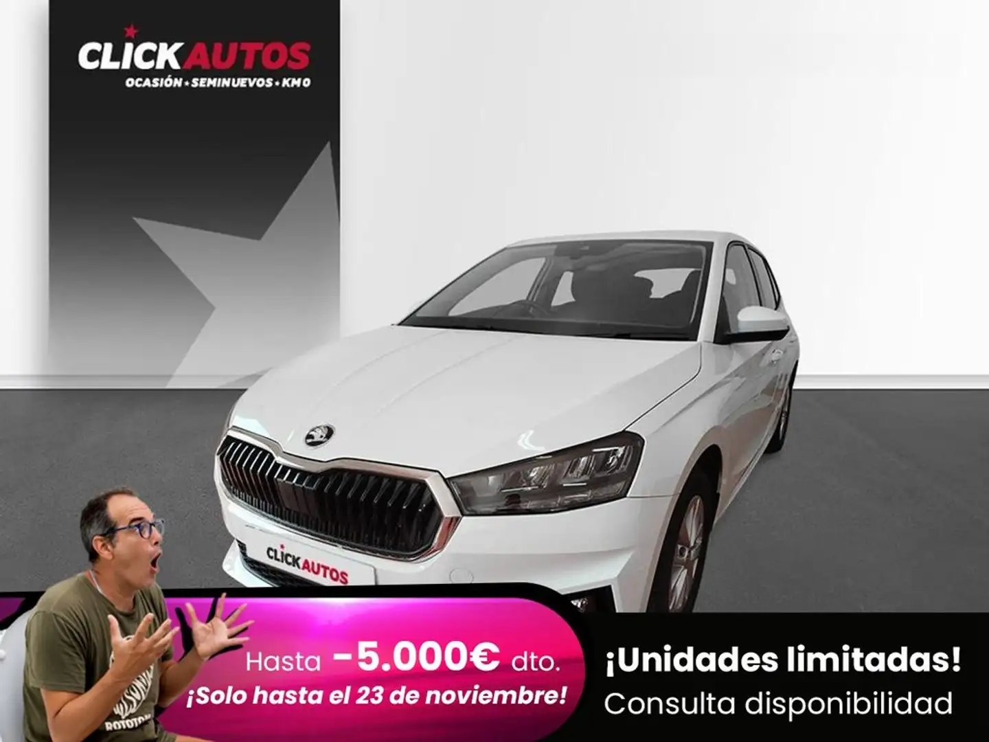 Skoda Fabia 1.0 TSI Ambition 70kW Blanco - 1
